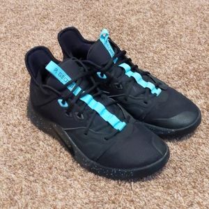 Nike PG3 black aqua